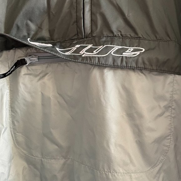 DYE Mens Lightweight Hooded Anorak Packable Half Zip Windbreaker Jacket XXL - Picture 2 of 8